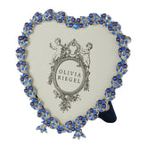 Contessa Heart Sapphire 3.5" Frame Silver